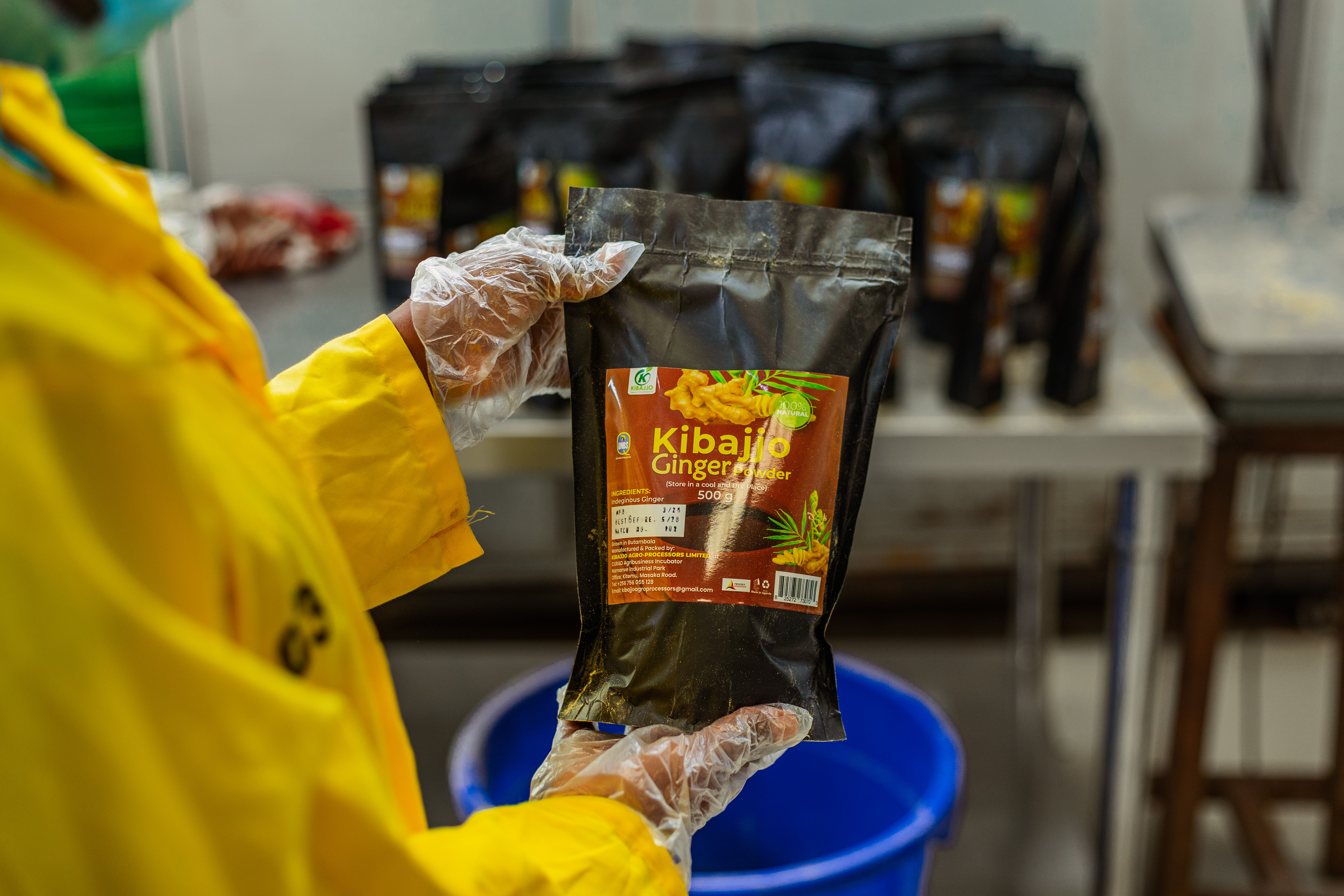 Kibajjo Ginger Powder 500g pouch
